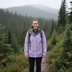 Cabela’s GORE-TEX & Polartec Hooded Parka - Lilac Purple - Size Medium